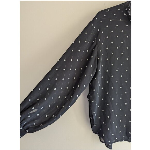 Babaton Polka Dot Garamond Blouse - Picture 3 of 8